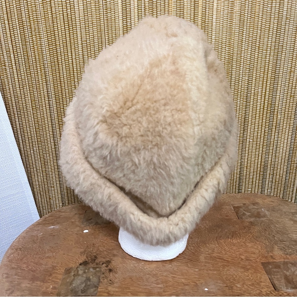 Vintage Bick Shearling Like Fur Hat M - Picture 3 of 7